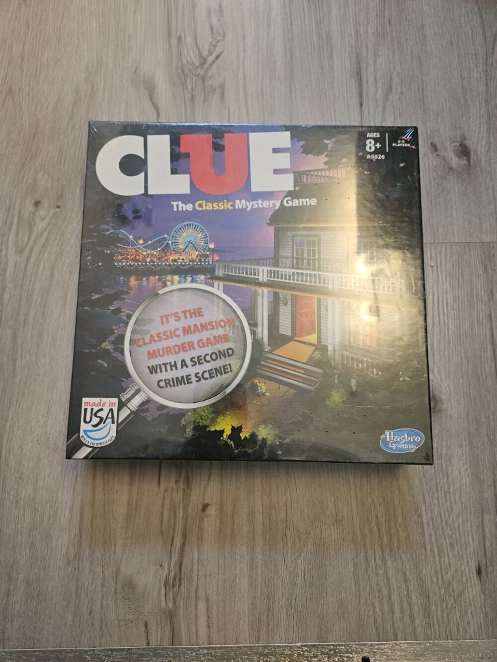Clue Board Game 2013 Edition w/ 2 Versions: Classic Mansion Game & Boardwalk New